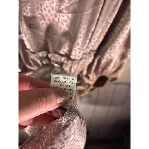 Oddi Leopard Print Tiered Babydoll Dress With Balloon Sleeves - Picture 11 of 11